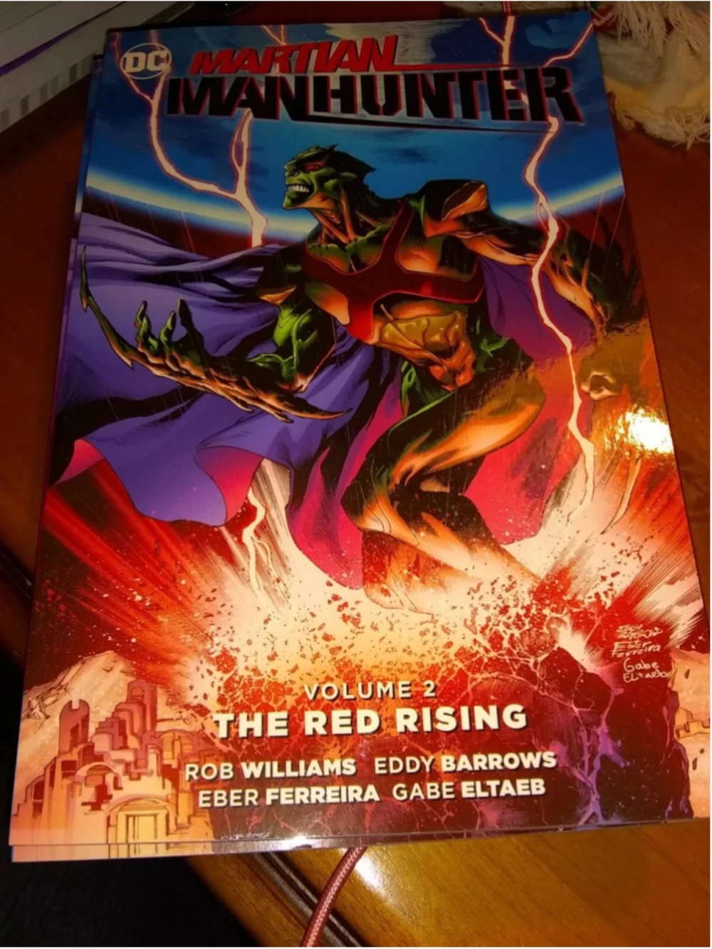 MARTIAN MANHUNTER VOL 2 THE RED RISING Softcover brand new A3.464